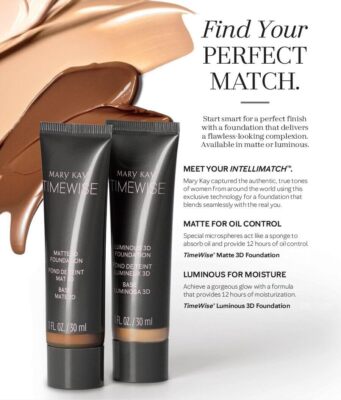 Mary Kay Timewise 3D Matte and Luminous Foundation