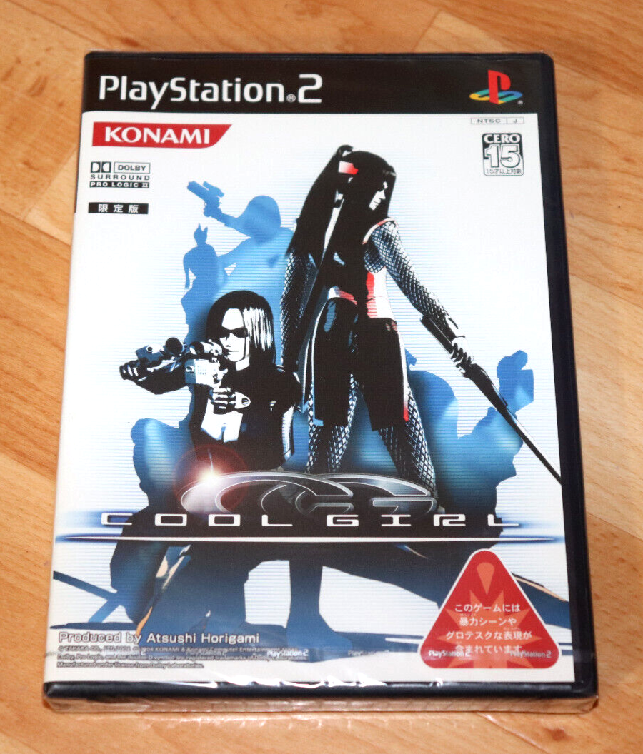 Nintendo Switch PS2 COOL GIRL Cy Girls Cool Girl PROMO Konami Very Rare PlayStation 2 PS2
