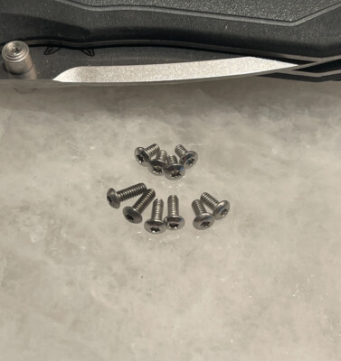 Stainless Steel T6 Torx Screw Set For Benchmade Mini Boost 595 Knife 10pcs