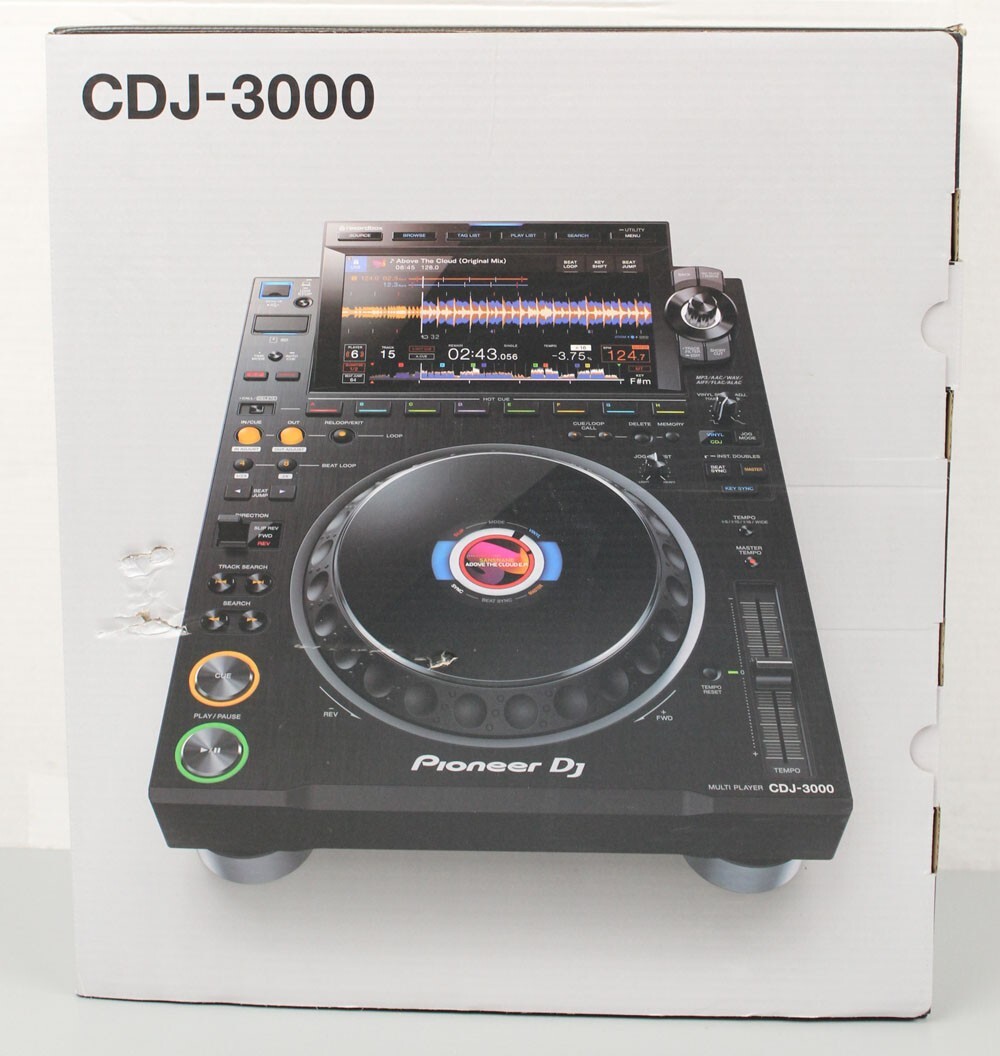 Купить DJ-контроллер Pioneer DJ CDJ-3000 Профессиональный DJ медиаплеер ...