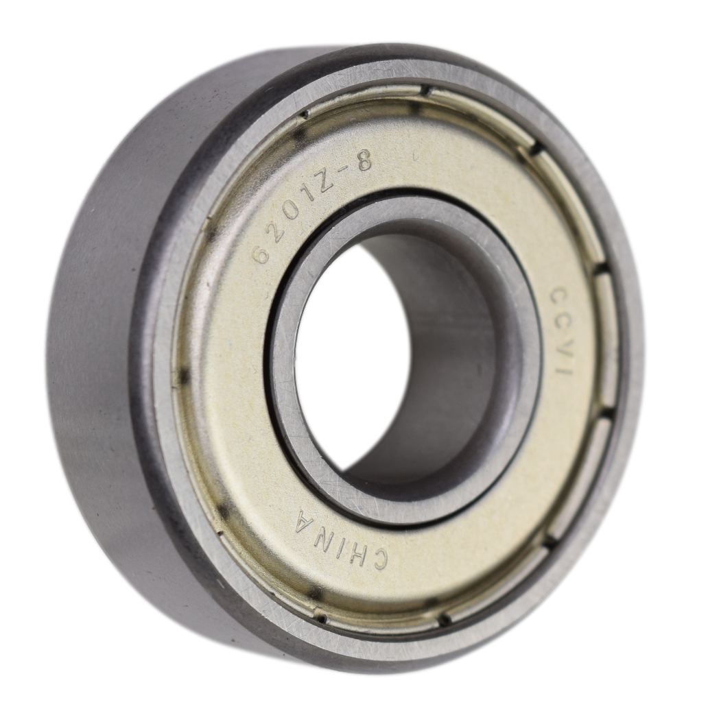 Lua 6201-ZZ-1/2, 6201-2Z8, 201SS8 Shielded Radial Ball Bearing