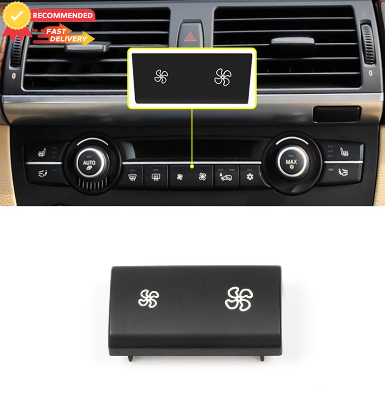 BMW A/C Fan Speed Control Button Replacement X5 E70 06-13 X6 E71 07-14