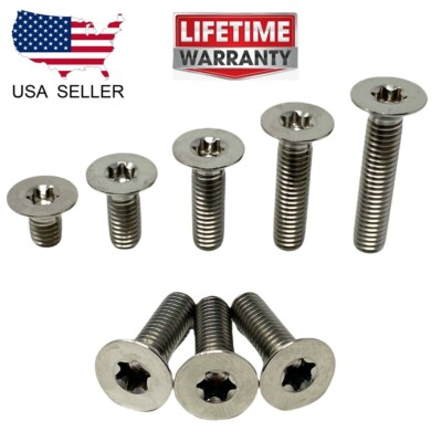 M5 M6 M8 Titanium Torx T25 T30 T40 Flat Head Countersunk Bolt Screw Fastener