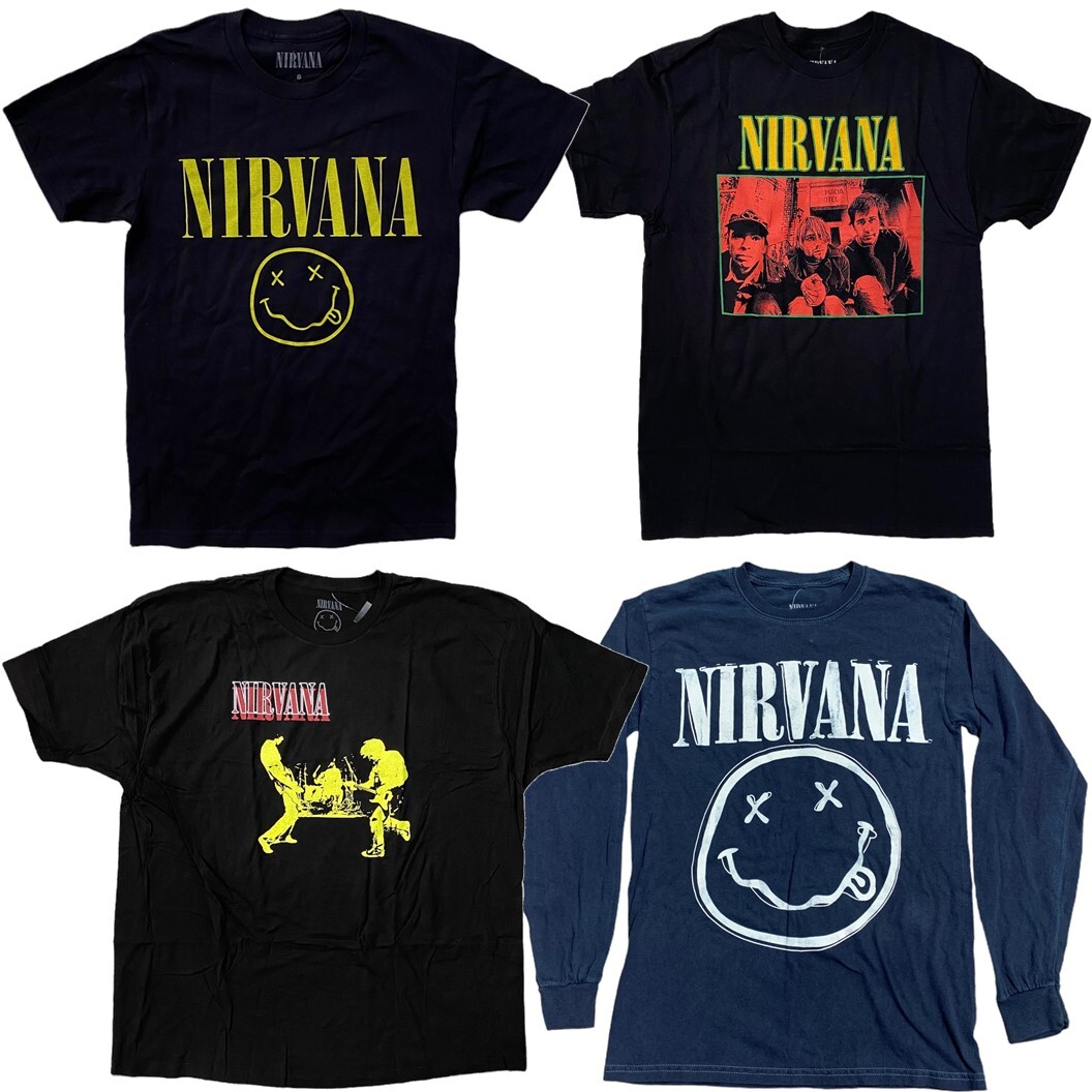 アート・デザイン・音楽 NIRVANA T-SHIRT BOOK HELLOH? Kurt Cobain NIRVANA T-SHIRTS BOOK “HELLOH?” 143 Pages Kurt Cobain Great