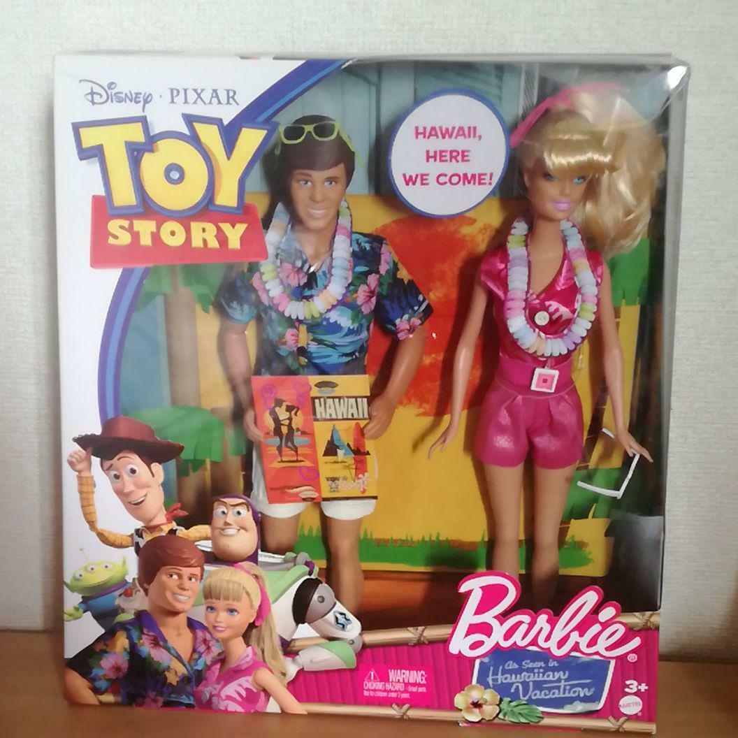 トイストーリー　Hawaiian Vacation Barbie&Ken Toy Story Hawaiian Vacation Barbie & Ken Hawaii Disney Store