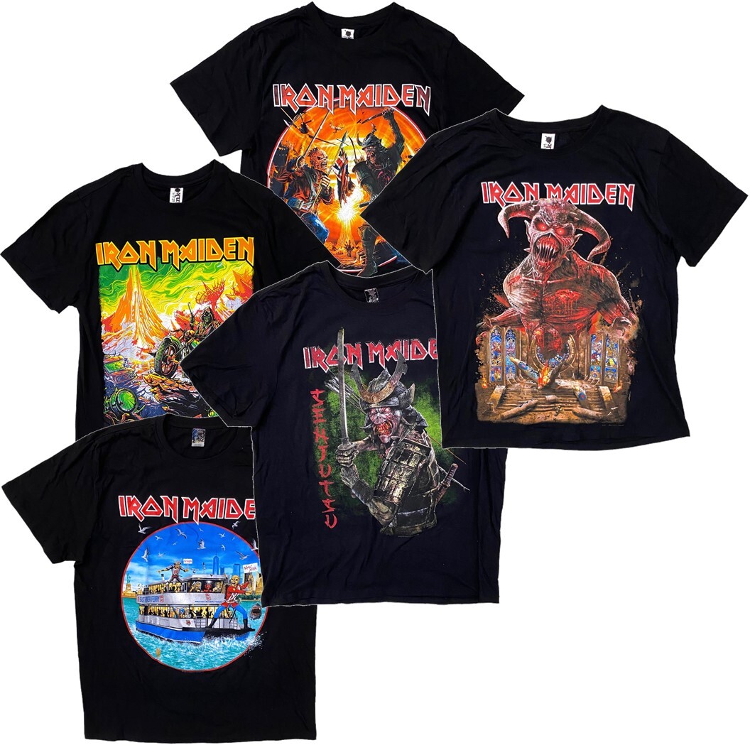 Iron Maiden Men's Legacy Of The Beast World Tour 2022 Double