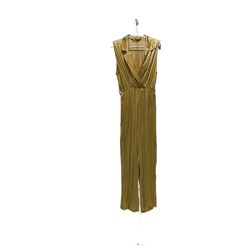 ZARA ジレ ZW COLLECTION STRIPED LINEN BLAZER - Light camel | ZARA