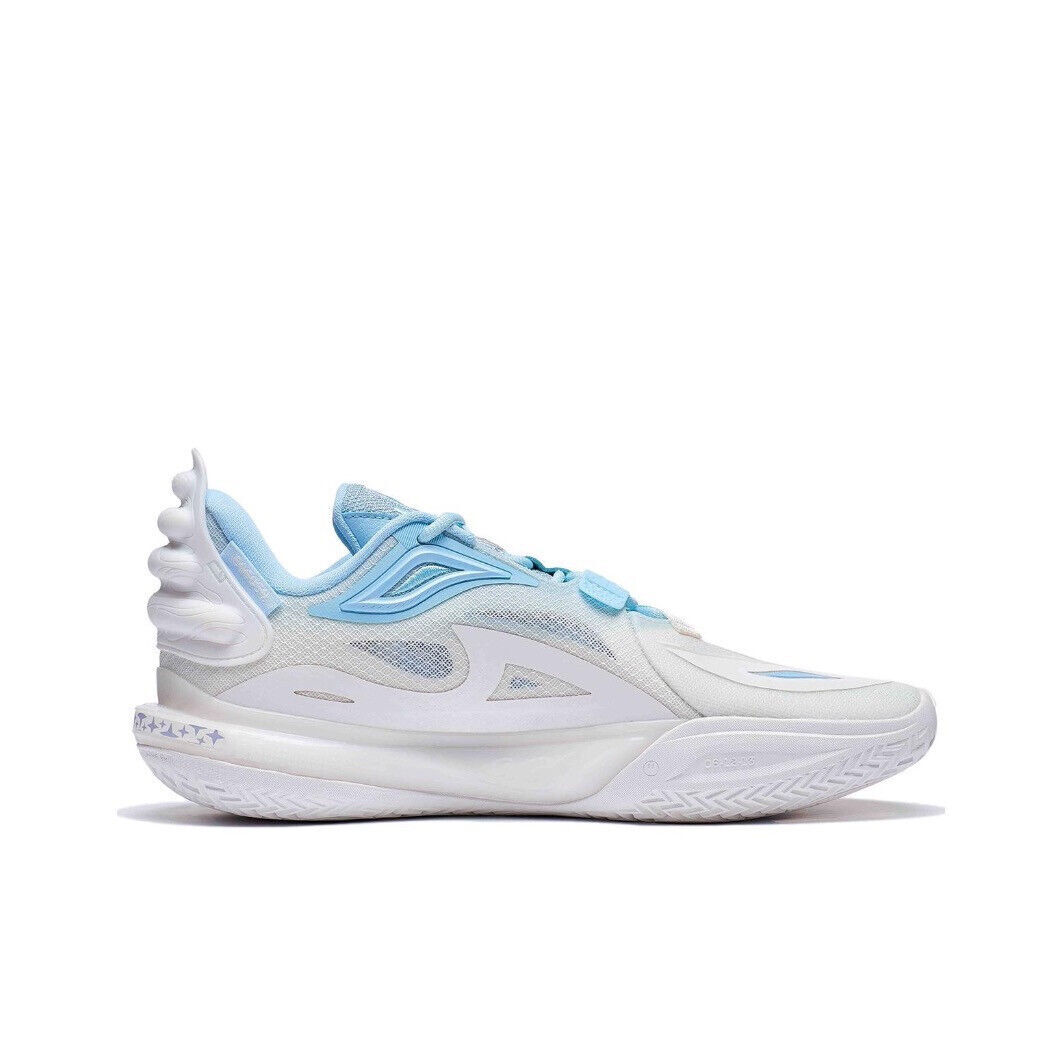 Pre-owned Li-ning Wade Of Way All City 11 V2 Ice Blood Abat093-4 Basketball Shoes Sneakers In White