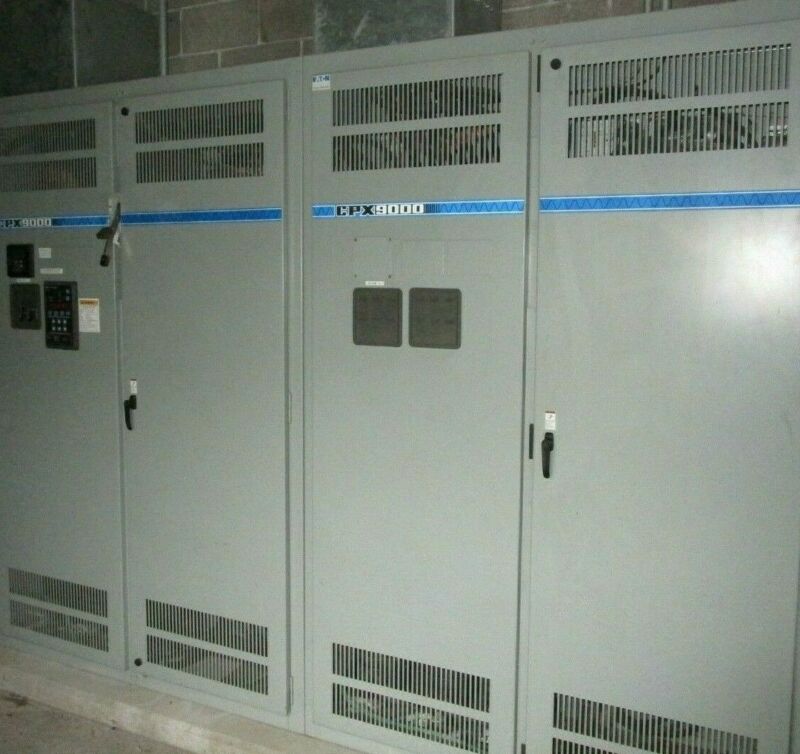 Cpx9000 Cutler Hammer 800 Hp Vfd Afd Cpx80014aab4c2rapf Spx9000 2 Cabinets 3ph