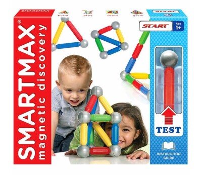 SMART MAX START STEM 23 Pc Building Magnetic Discovery Kit Ages 1-10 New in Box