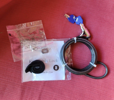 CODI Security Laptop Key Cable Lock, New