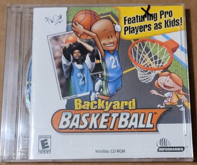 Backyard Basketball Jewel Case PC  Video Game Good 2001