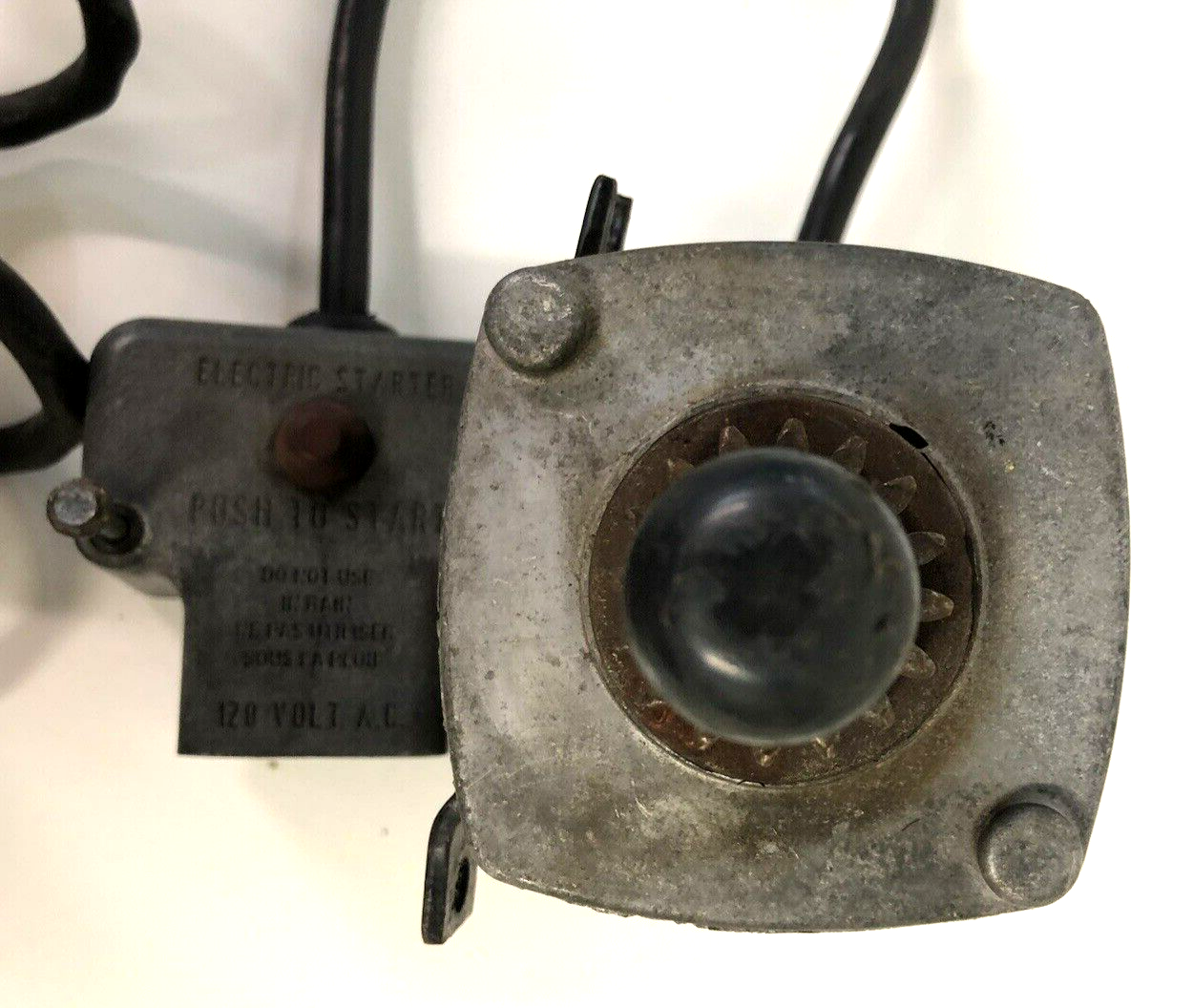 120 V Electric Starter from a Tecumseh HM80