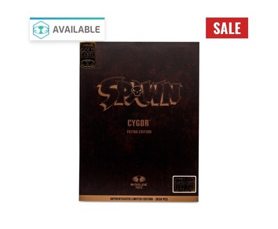 Mcfarlane Spawn Cygor Patina Edition McFarlane Toys Store 2023 Exclusive Limited