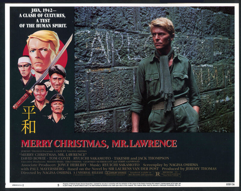 MERRY CHRISTMAS MR. LAWRENCE (1983) Original 11x14 Lobby Card #4