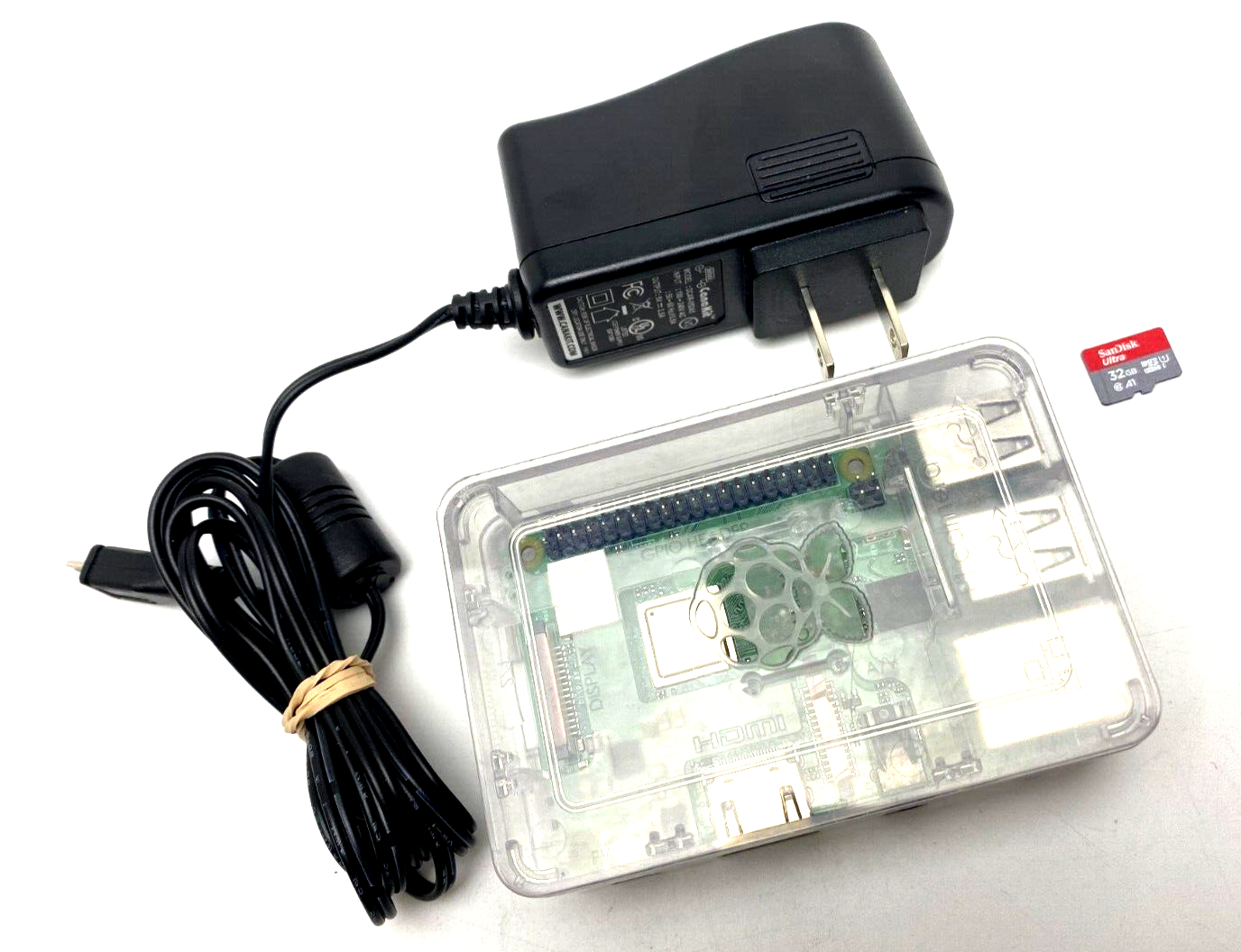 Model 3b+/3b Plus 1.4ghz 64 Bit Quad Core 1gb Ram Board Case/32gb