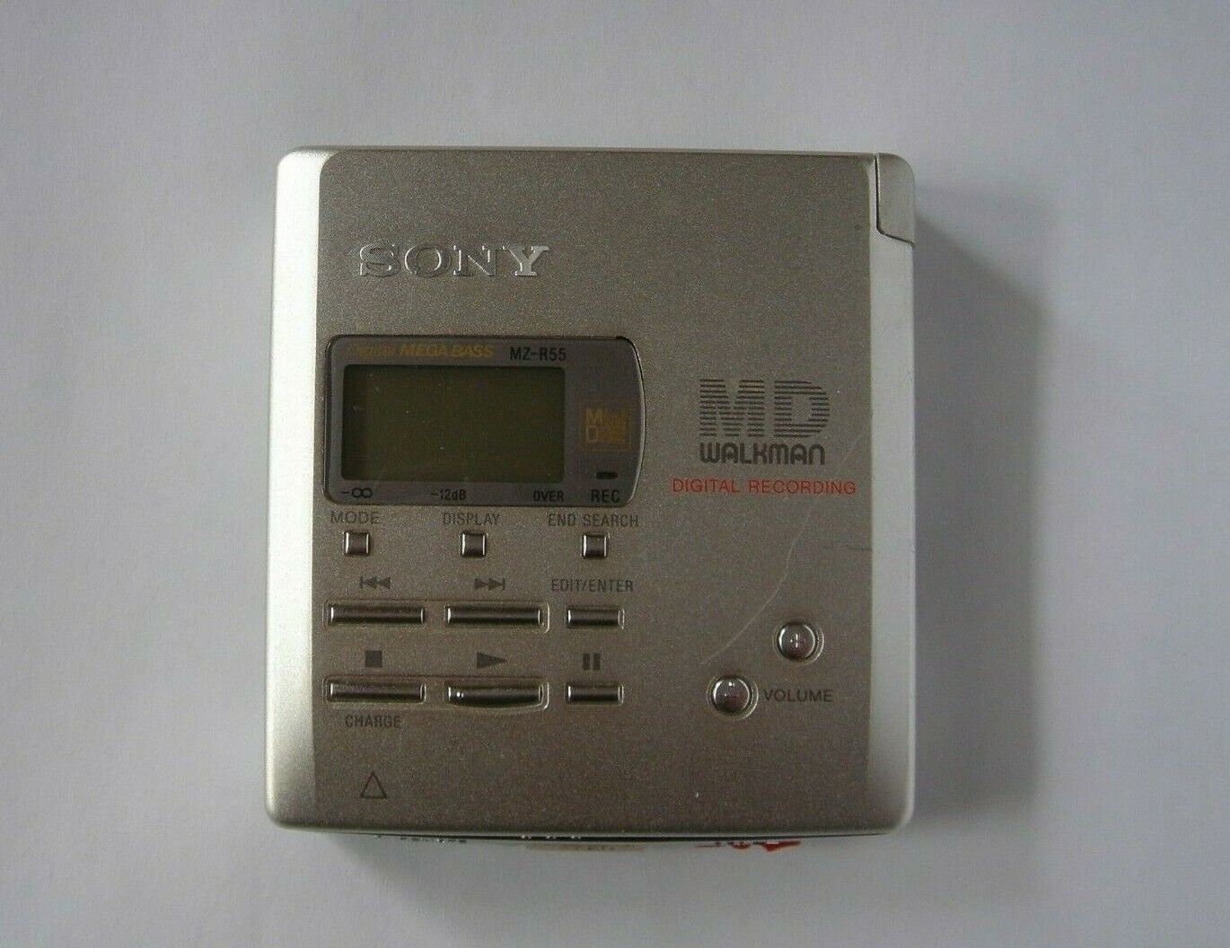 SONY MZ-R55 MD Walkman Portable Minidisc Recorder with power SONY MZ-R55 MD Walkman Portable Minidisc Recorder with power