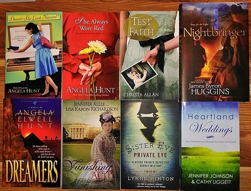 HUGE LOT of New/Used Christian Fiction Over 1100 Titles Kingsbury Blackstock etc