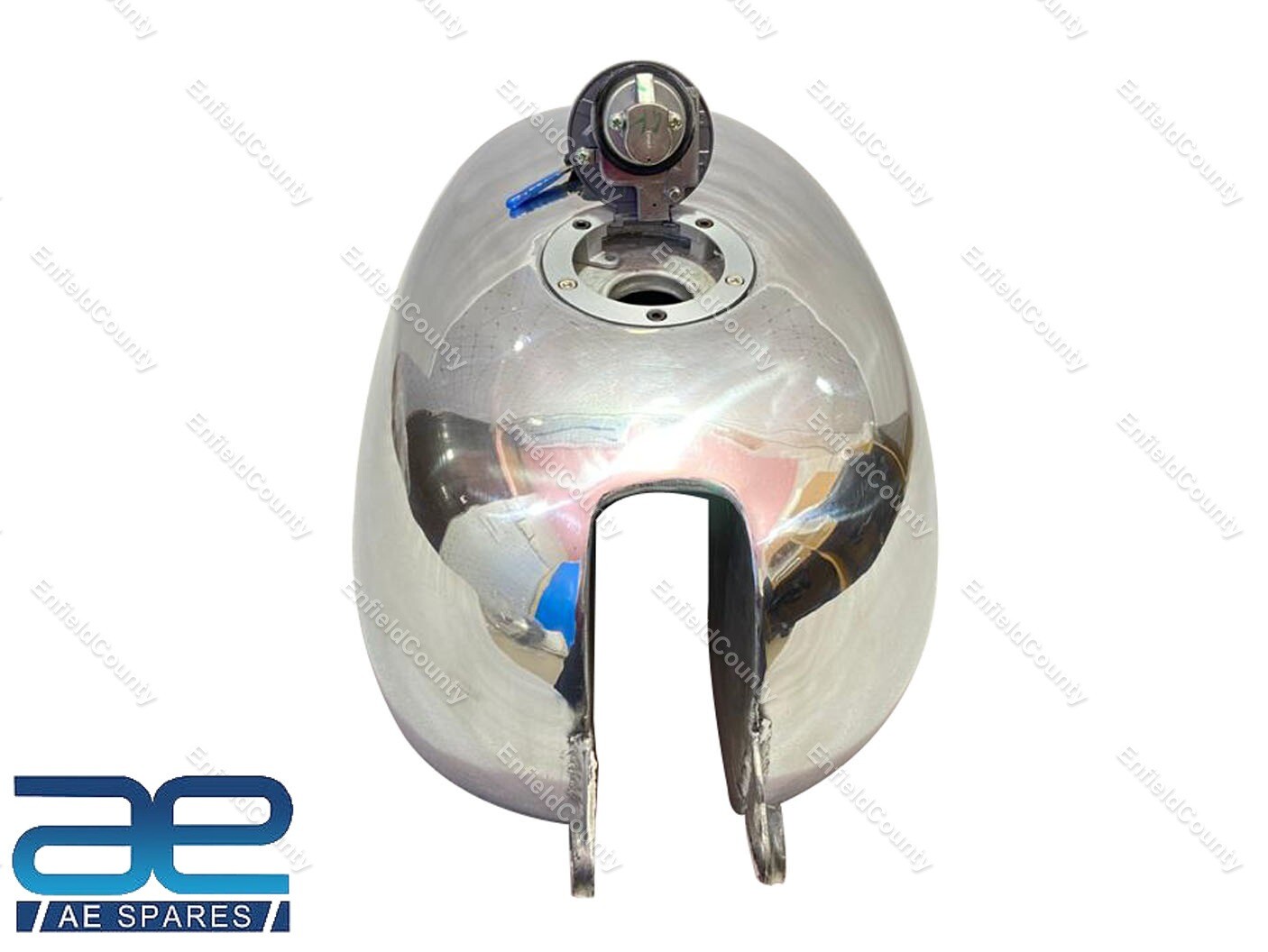 For Velocette Thruxton Aluminium Alloy Gas Petrol Fuel Tank With Cap  