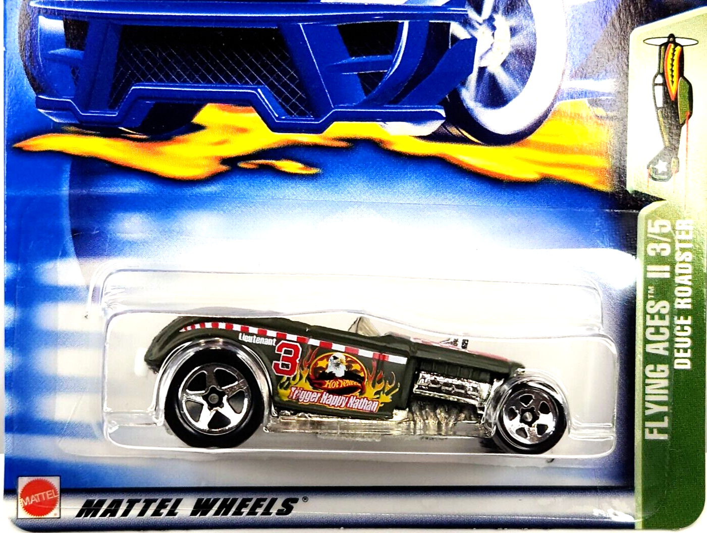 ホットウィール FLYING ACES II 3/5 DEUCE ROADSTER，II 4/5 '33 FORD