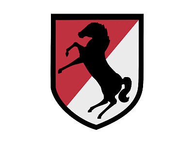 11th Armored Cavalry Regiment ACR Vinyl Window Decal/ Stickers