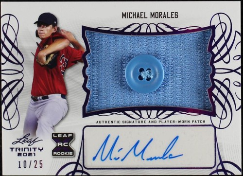 2021 Leaf Trinity - Michael Morales #PA-MM5