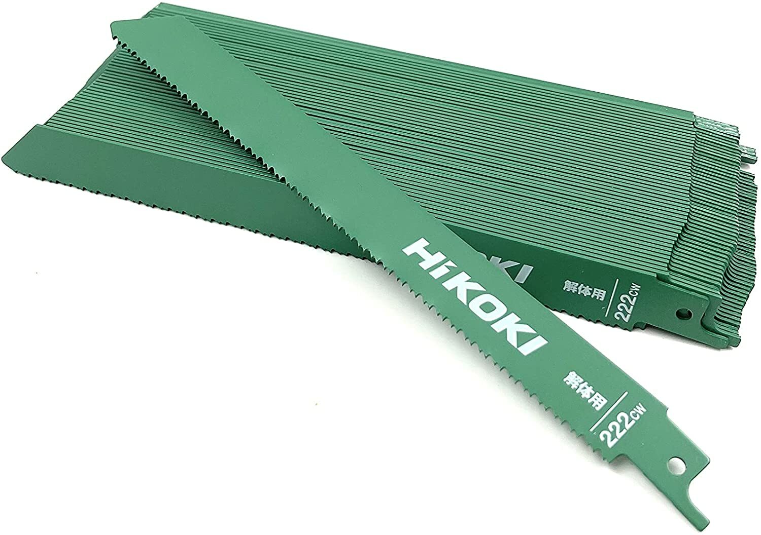 aoiki　0423 HIKOKI SaberSaw Blade No,222CW 50-Blades For Demolition work