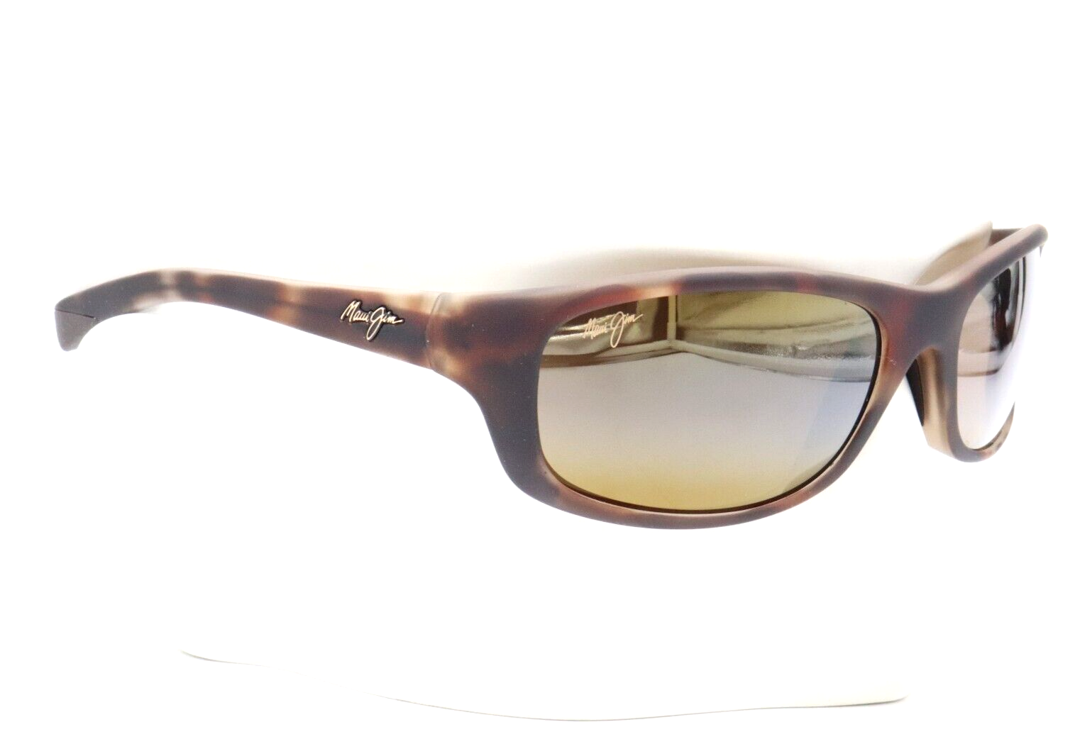 Pre-owned Maui Jim Kipahulu Matte Tortoise Rubber Hcl Bronze Sunglasses H279-10mr $279