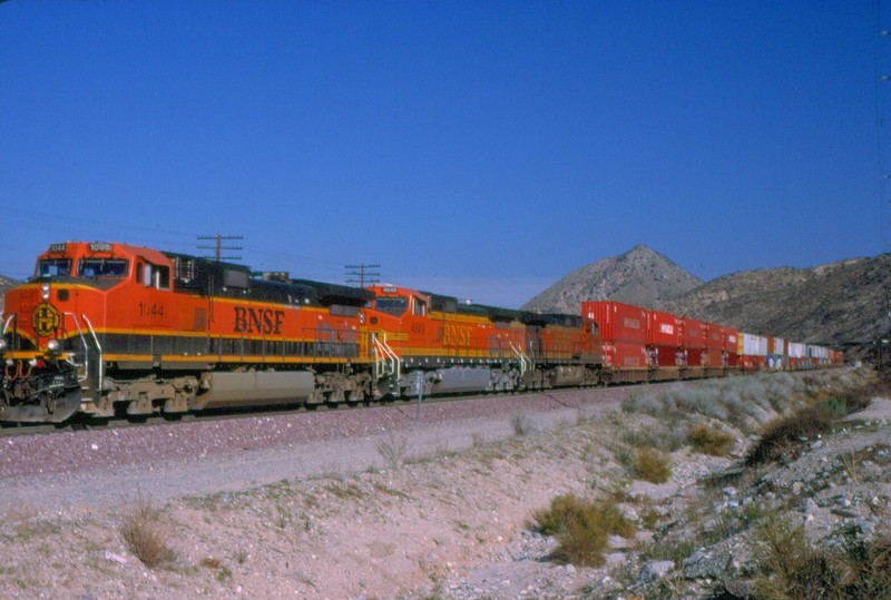 BNSF 1044 Dash9-44CW, Cleghorn, Ca, 03/00; Kodachrome Original | eBay