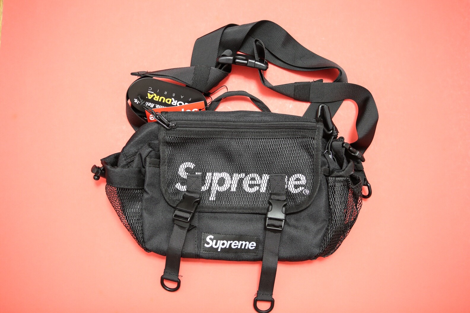 Supreme SS20 Black Mesh Shoulder Bag | eBay Supreme SS20 Black Mesh Shoulder Bag | eBay