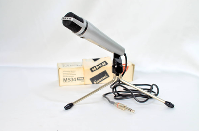 UHER M534 ビンテージ マイク UHER M534 ビンテージ マイク UHER M534 2x Mikrofon Originale