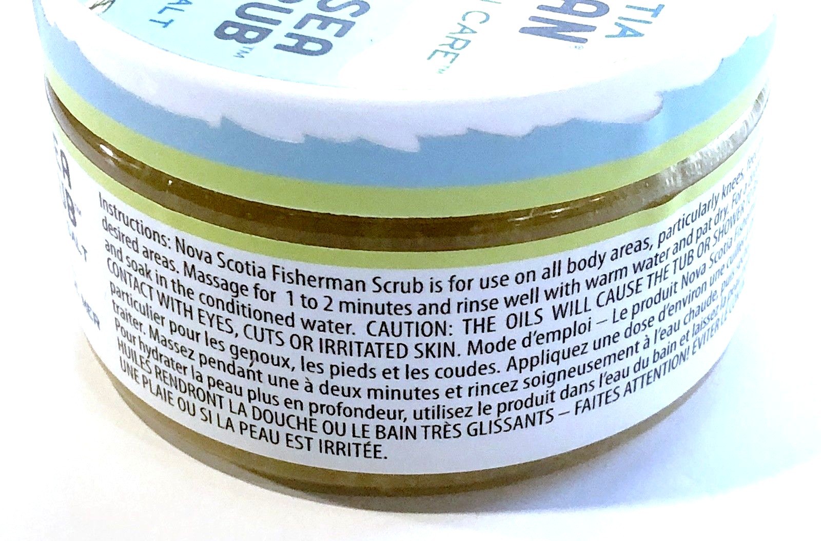 6 Count Lot Body Scrub Nova Scotia Fisherman Salt N Sea 5.4oz-153G 100% Natural