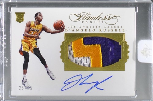 2015-16 Panini Flawless - D'Angelo Russell #PA-DR
