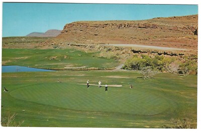 St. George Municipal Golf Course, Utah, c1950's Unused Postcard ''Utah's Dixie''