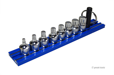XZN stubby driver socket set   triple square bits   automotive tool   VIM Tools