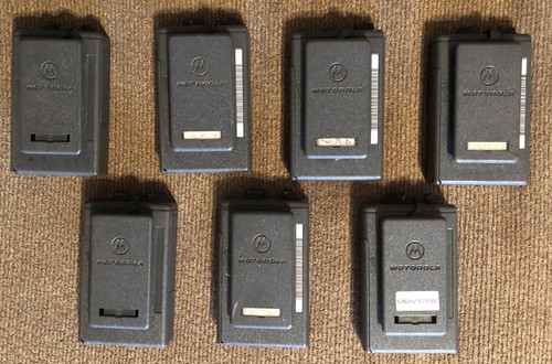 LOT of 7 Motorola Minitor II Fire EMS Pagers