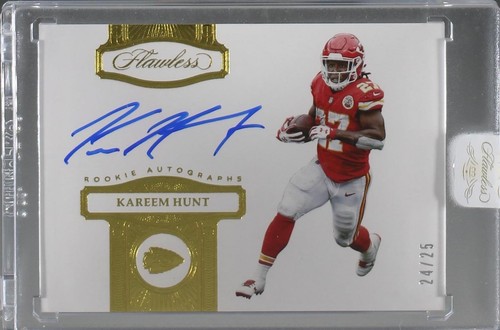2017 Panini Flawless Kareem Hunt #RA-KH