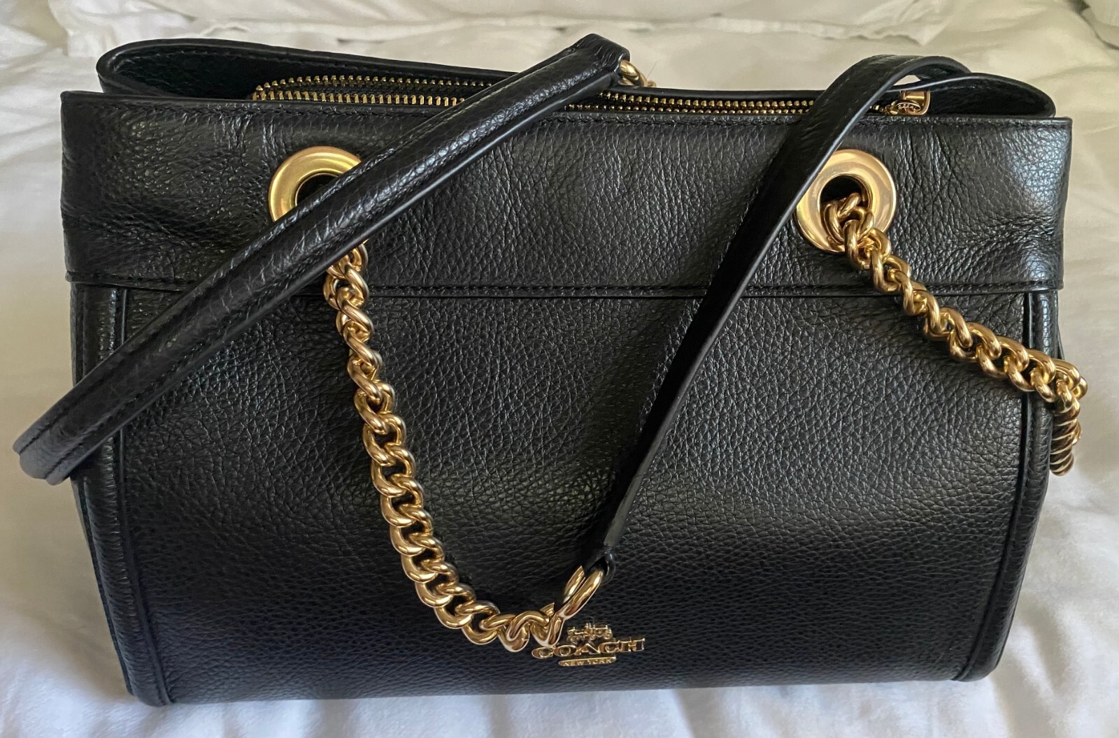 アメリカから購入 COACH leather bag COACH 2836 Second Bag Clutch Bag Travel Bag Black Leather | eBay