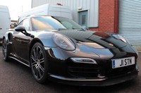 2014 64 PORSCHE 911 TURBO 991 GEN1 BLACK HPI CLEAR PANO ROOF BOSE FPSH 39K COUPE