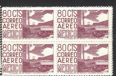 Mexico SC C265b Block of 4 MNH (6fbd)