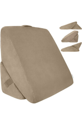 Wedge Pillow  Memory Foam Orthopedic Cushion for Reading Acid Reflux Snoring