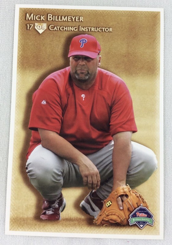 2008 Philadelphia Phillies (WS Champs) Team Issue Photo-Mick