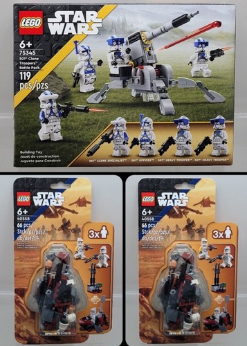 2525　bk Amazon.com: LEGO Star Wars 501st Clone Troopers Battle Pack