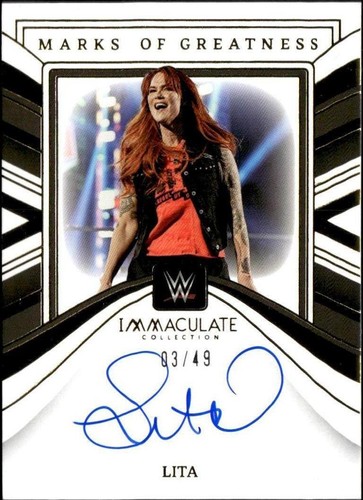 2023 Panini Immaculate Collection WWE - Lita #MG-LTA