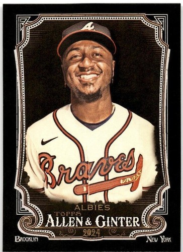2024 Topps Allen & Ginter X - Ozzie Albies #109