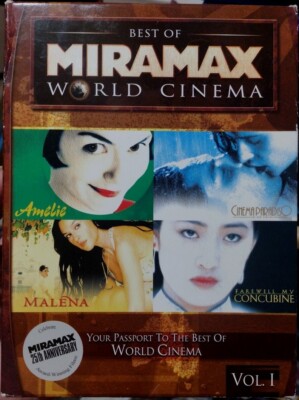 Best of World Cinema Vol. 1 (4 DVD Set, 2004) NEW W/ DEFECT IN CARDBOARD KEEPER 