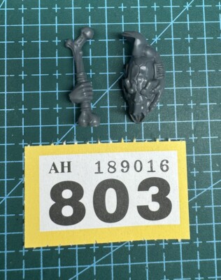 Savage Orc Musician Drum Skull Arms Orruk Warhammer Old World Bits OOP