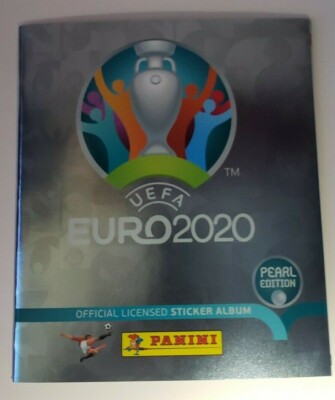 PANINI EURO 2020 SWISS PEARL EDITION EMPTY ALBUM + 10 FREE PEARL STICKERS INSIDE