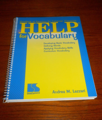 Help For Vocabulary-Handbook of Exercises for Language Processing(PB Spiral) VGC