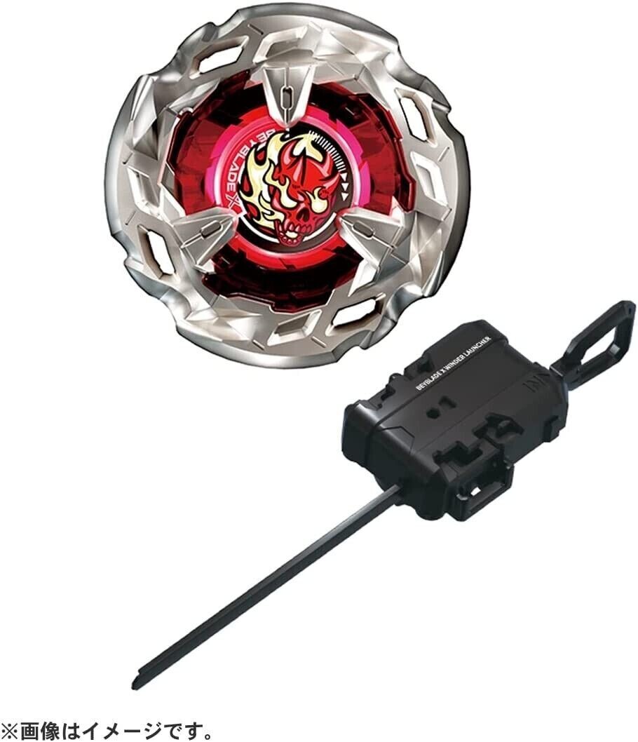 TAKARA TOMY BEYBLADE X BX-02 STARTER HELLSSCYTHE 4-60T